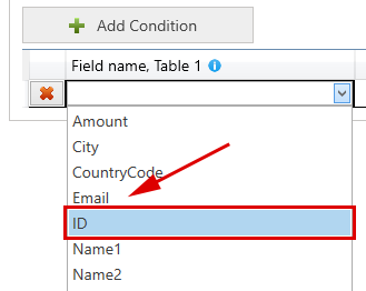 Determine Differences, Create Condition